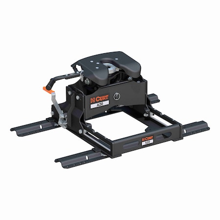 Curt A20 Sliding 5th Wheel Hitch with Rails 20000 lbs 16631